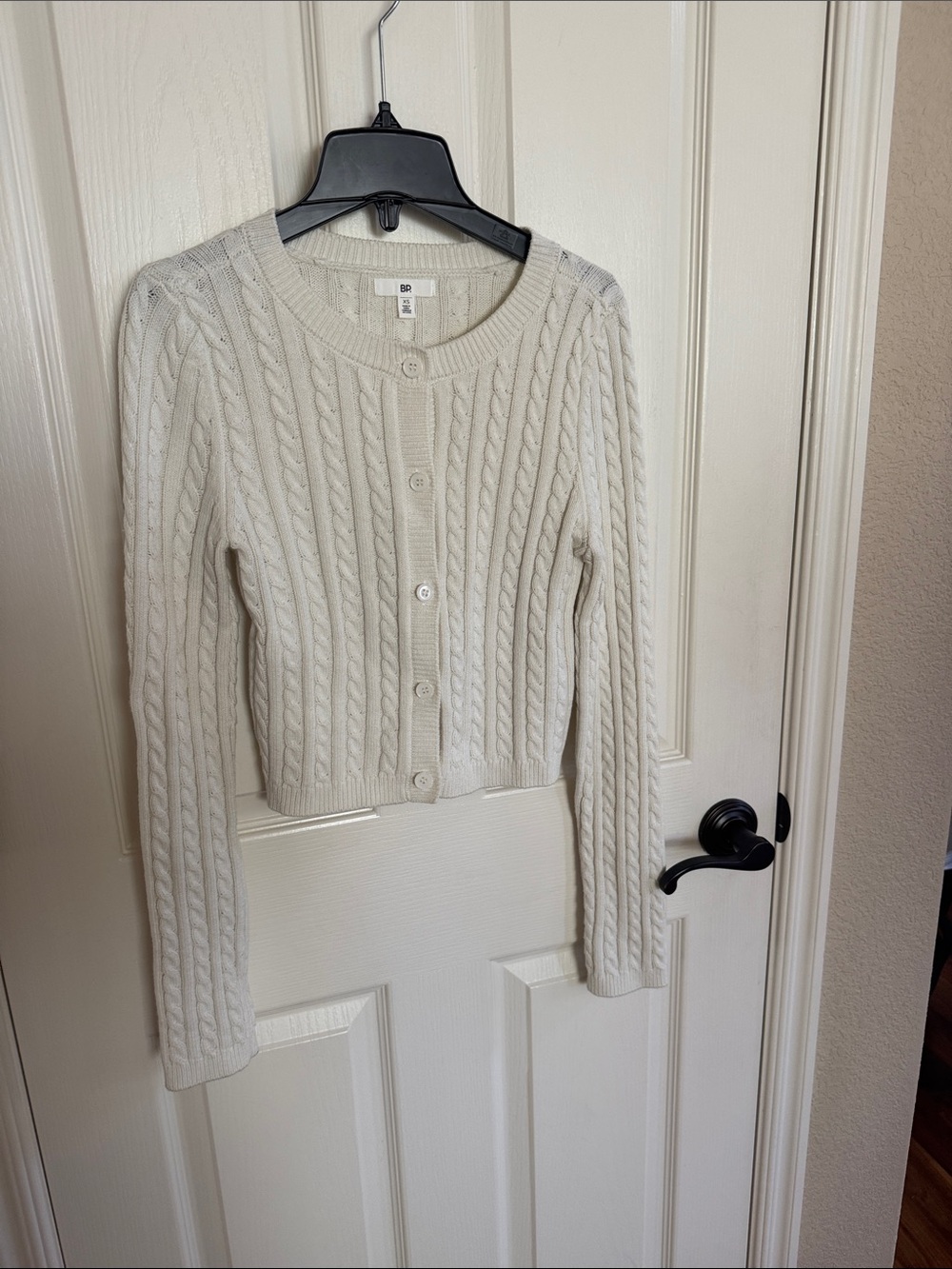 BP knitted cardigan button down. Size XS cream color.